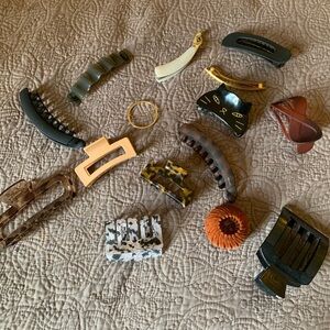 Mystery Grab Bag of Three Hair Accessories + Free Scrunchies!